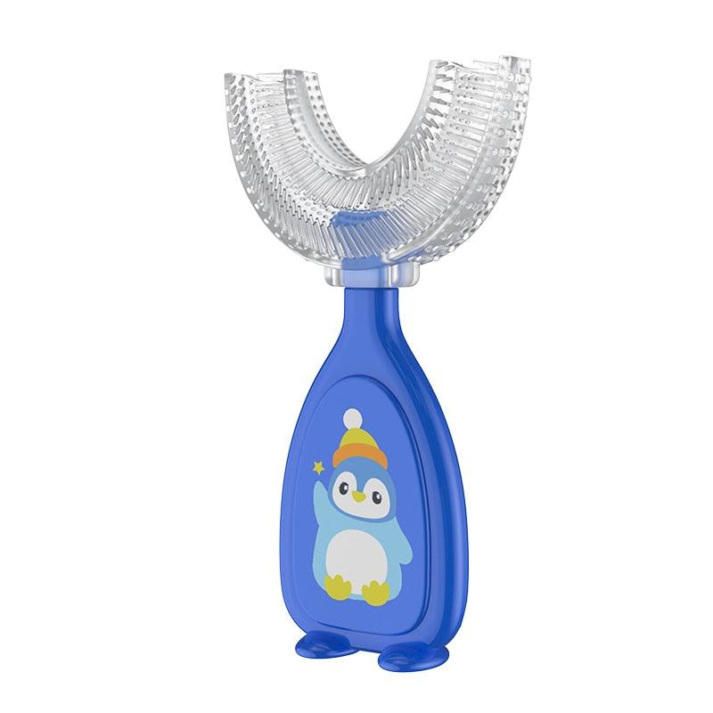 Escova de dentes infantil - em formato de U - Loja QüAnto
