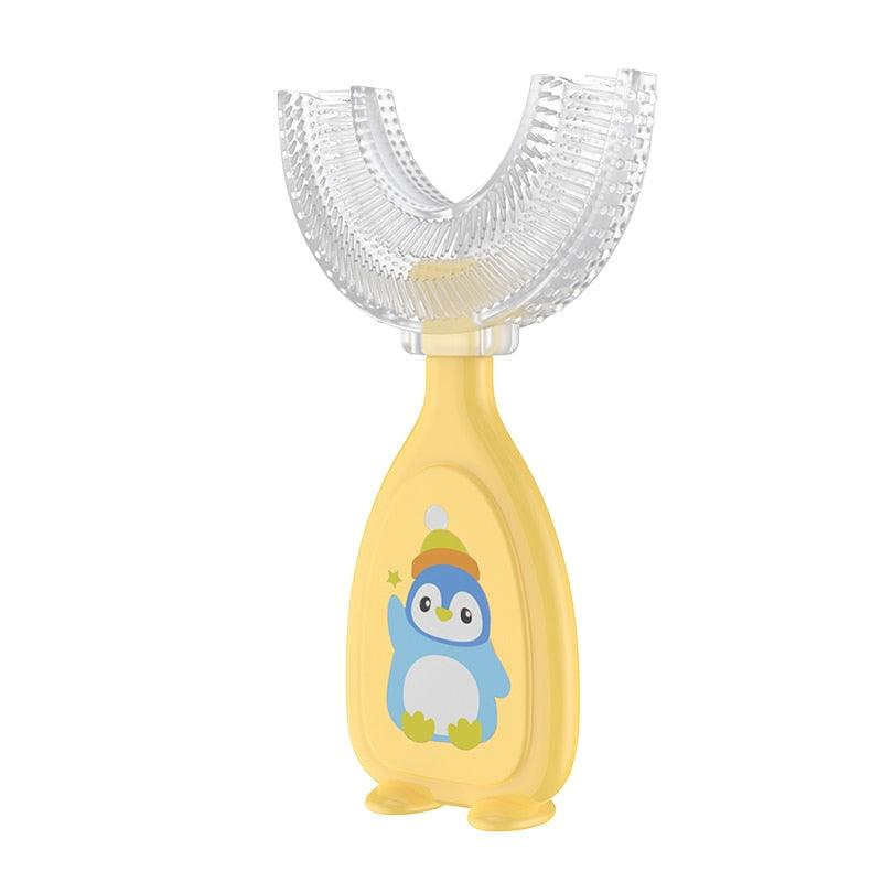 Escova de dentes infantil - em formato de U - Loja QüAnto